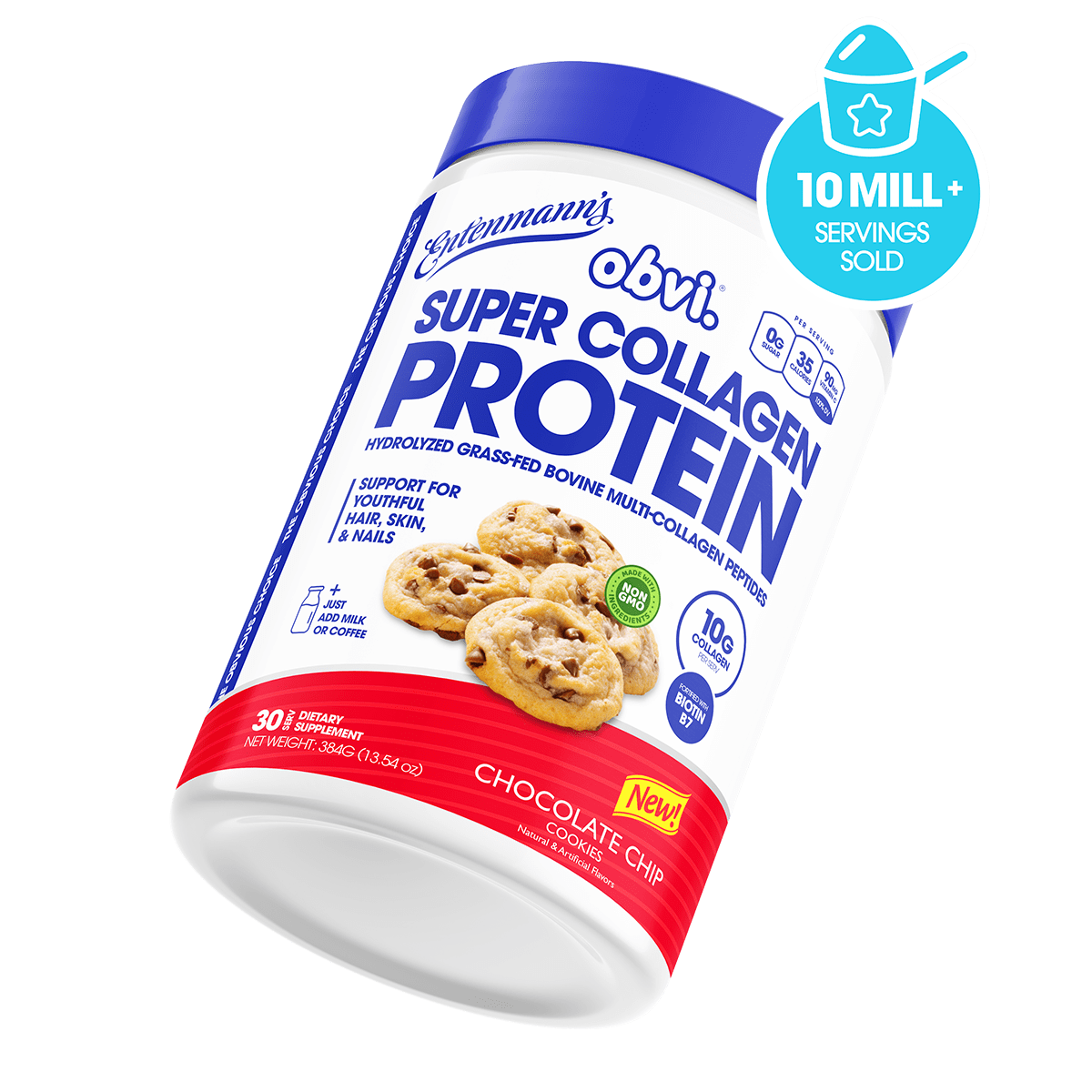 Super Collagen Protein Powder | Entenmann's Chocolate Chip Cookies