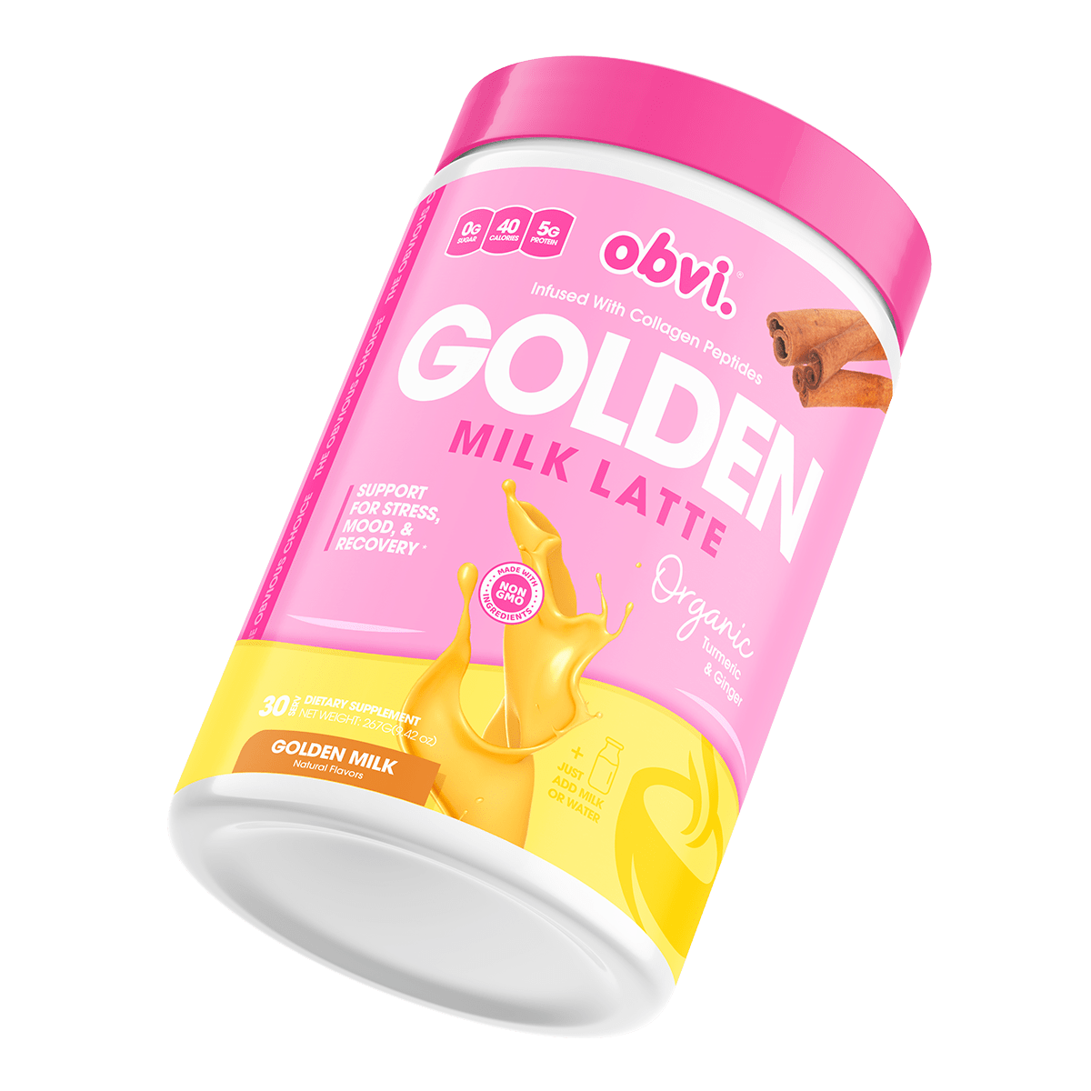 Golden Milk Latte | Infused With Collagen